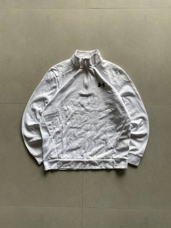 UNDER ARMOUR QUARTER ZIP JACKET - L - Aged Arc