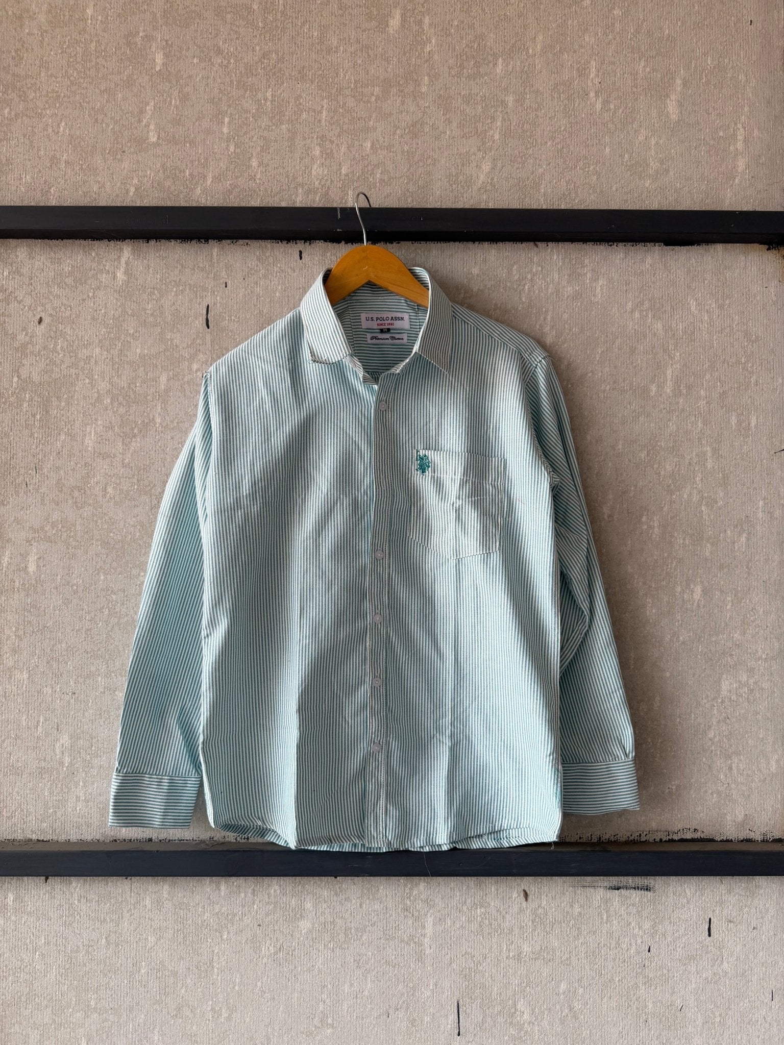 US POLO STRIPED SHIRT - M-XL - Aged Arc