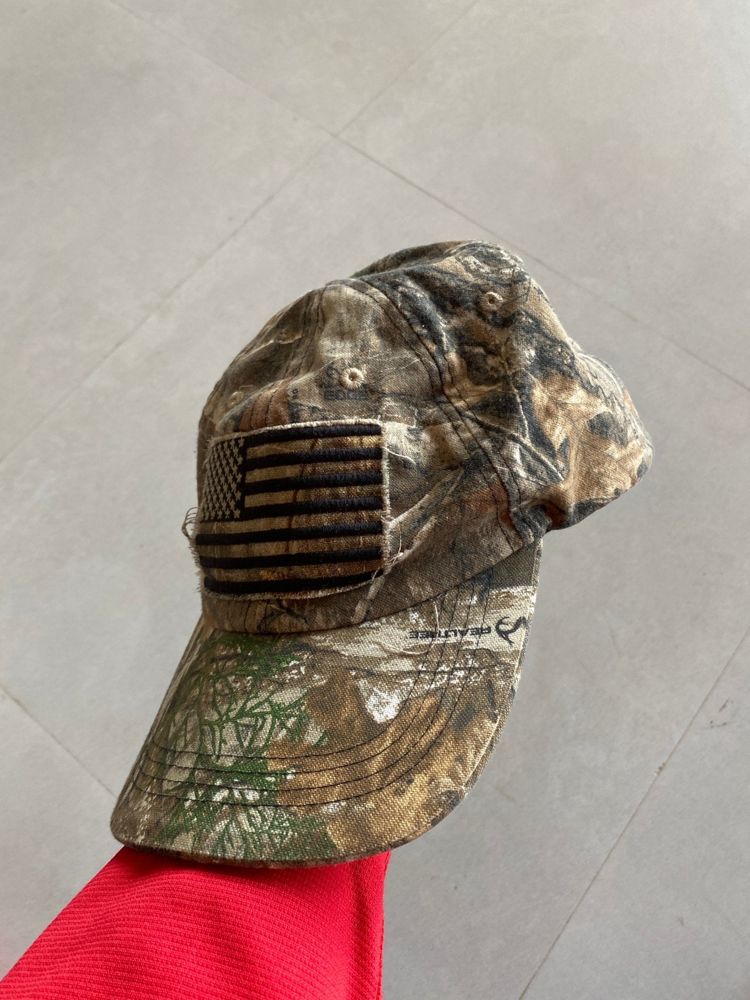 USA REALTREE CAMOU CAP - Aged Arc