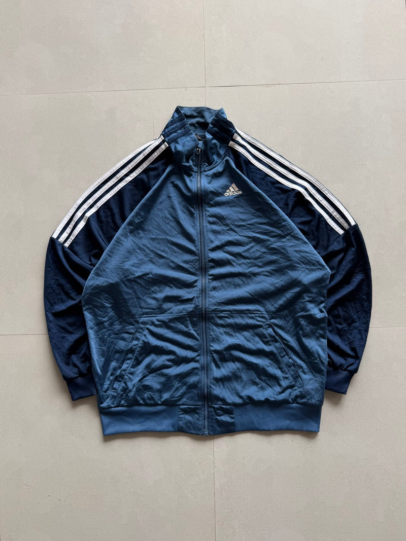 VINTAGE ADIDAS STRIPED JACKET - L - Aged Arc