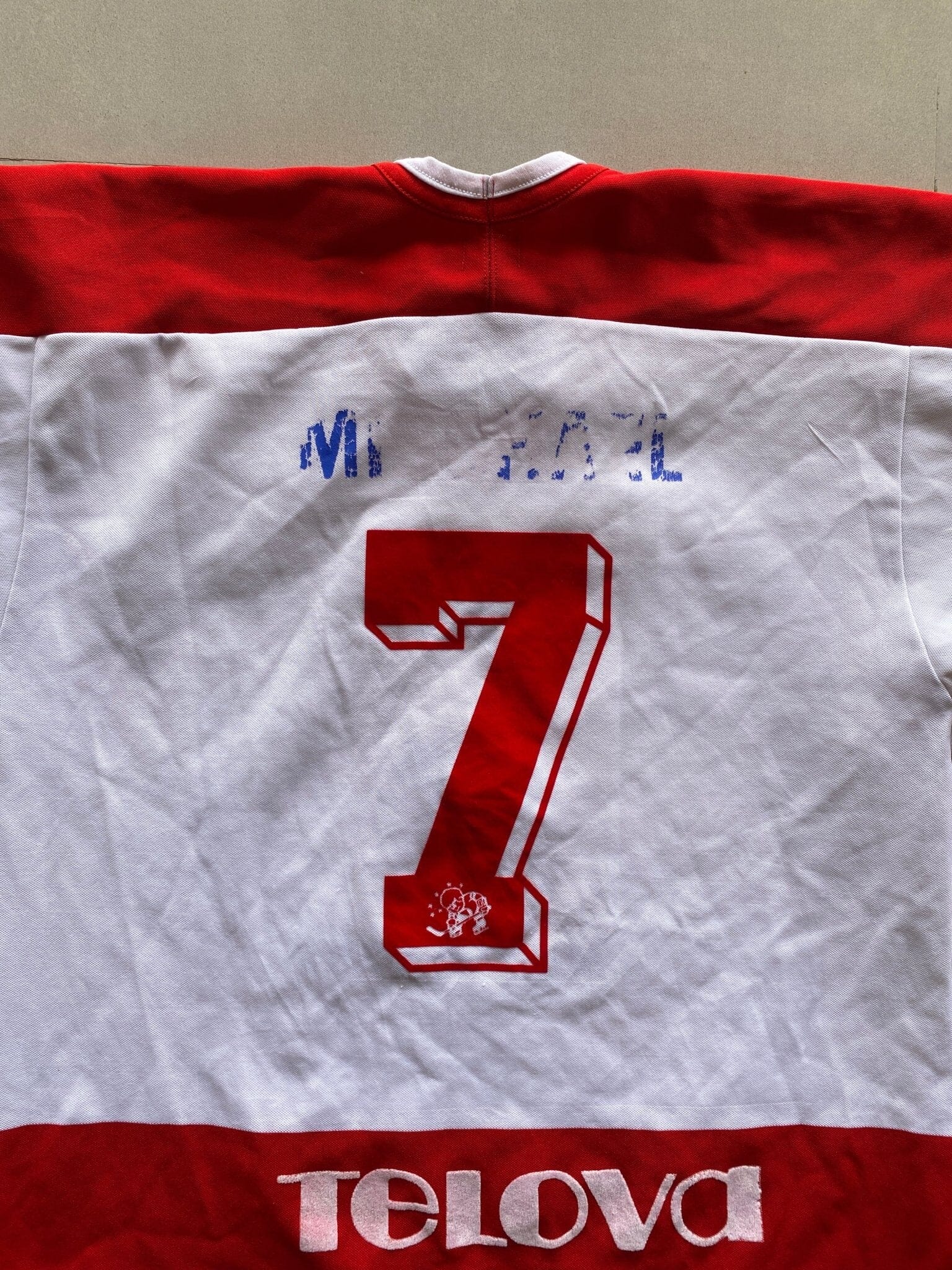 VINTAGE NHL JERSEY - L - Aged Arc