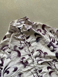 VINTAGE REEBOK PRINTED JACKET - XL - Aged Arc