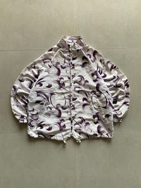 VINTAGE REEBOK PRINTED JACKET - XL - Aged Arc