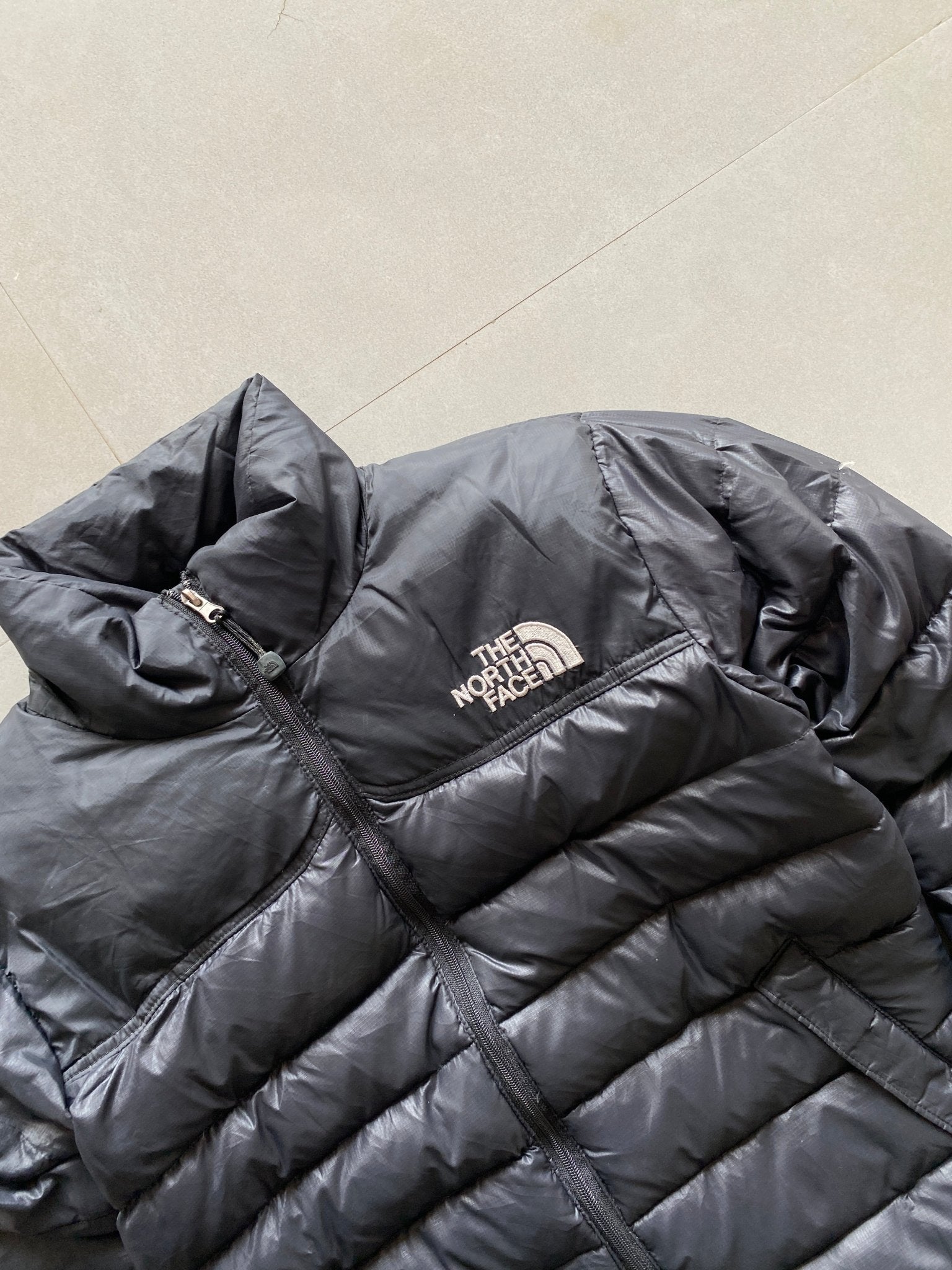 VINTAGE THE NORTH FACE ALPHA 900 PUFFER JACKET - S - Aged Arc